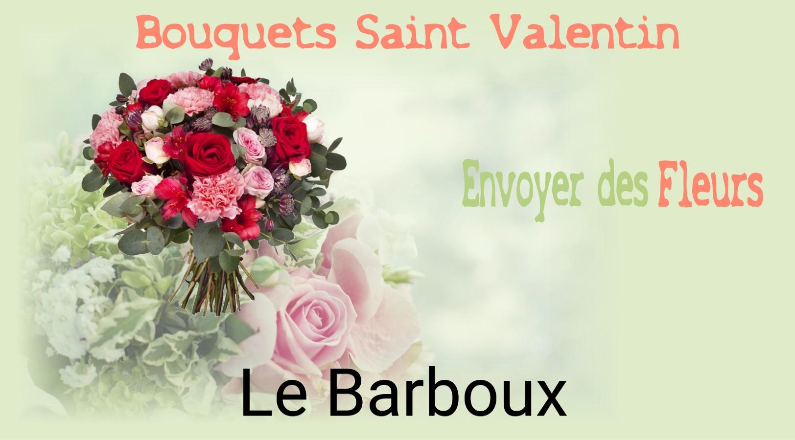 Roses de Saint-Valentin livrées à Le Barboux